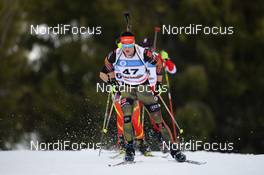 28.01.2016, Cheile Gradistei, Romania (ROU): GROSS Marco(GER) - IBU Youth and Junior world ski championships biathlon, individual men junior, Cheile Gradistei (ROU). www.nordicfocus.com. © Tumashov/NordicFocus. Every downloaded picture is fee-liable.
