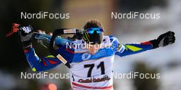 28.01.2016, Cheile Gradistei, Romania (ROU): HUILLIER Yohan(FRA) - IBU Youth and Junior world ski championships biathlon, individual men junior, Cheile Gradistei (ROU). www.nordicfocus.com. © Tumashov/NordicFocus. Every downloaded picture is fee-liable.
