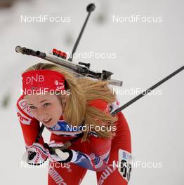 27.01.2016, Cheile Gradistei, Romania (ROU): KALKENBERG Emilie Aagheim(NOR) - IBU Youth and Junior world ski championships biathlon, individual women youth, Cheile Gradistei (ROU). www.nordicfocus.com. © Tumashov/NordicFocus. Every downloaded picture is fee-liable.