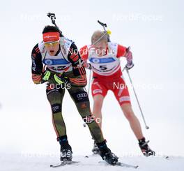 31.01.2016, Cheile Gradistei, Romania (ROU): GROSS Marco(GER) - IBU Youth and Junior world ski championships biathlon, pursuit men junior, Cheile Gradistei (ROU). www.nordicfocus.com. © Tumashov/NordicFocus. Every downloaded picture is fee-liable.