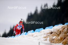 31.01.2016, Cheile Gradistei, Romania (ROU): ANDERSEN Aleksander Fjeld(NOR) - IBU Youth and Junior world ski championships biathlon, pursuit men youth, Cheile Gradistei (ROU). www.nordicfocus.com. © Tumashov/NordicFocus. Every downloaded picture is fee-liable.
