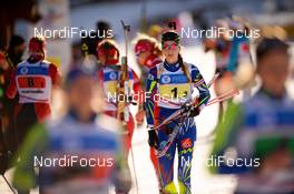 02.02.2016, Cheile Gradistei, Romania (ROU): CHEVALIER Chloe(FRA) - IBU Youth and Junior world ski championships biathlon, relay women junior, Cheile Gradistei (ROU). www.nordicfocus.com. © Tumashov/NordicFocus. Every downloaded picture is fee-liable.