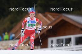 01.02.2016, Cheile Gradistei, Romania (ROU): KALKENBERG Emilie Aagheim(NOR) - IBU Youth and Junior world ski championships biathlon, relay women youth, Cheile Gradistei (ROU). www.nordicfocus.com. © Tumashov/NordicFocus. Every downloaded picture is fee-liable.