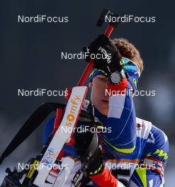 29.01.2016, Cheile Gradistei, Romania (ROU): CLAUDE Emilien(FRA) - IBU Youth and Junior world ski championships biathlon, sprint men youth, Cheile Gradistei (ROU). www.nordicfocus.com. © Tumashov/NordicFocus. Every downloaded picture is fee-liable.