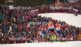 13.03.2016, Oslo, Norway (NOR): Simon Eder (AUT) - IBU world championships biathlon, mass men, Oslo (NOR). www.nordicfocus.com. © Tumashov/NordicFocus. Every downloaded picture is fee-liable.