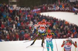 13.03.2016, Oslo, Norway (NOR): Benedikt Doll (GER) - IBU world championships biathlon, mass men, Oslo (NOR). www.nordicfocus.com. © Tumashov/NordicFocus. Every downloaded picture is fee-liable.