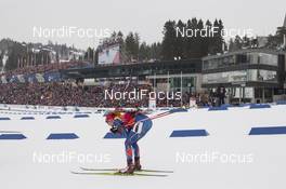 13.03.2016, Oslo, Norway (NOR): Gabriela Soukalova (CZE) - IBU world championships biathlon, mass women, Oslo (NOR). www.nordicfocus.com. © NordicFocus. Every downloaded picture is fee-liable.