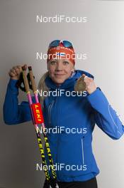 13.03.2016, Oslo, Norway (NOR): Kaisa Makarainen (FIN), Kaisa Makarainen (FIN) - IBU world championships biathlon, medals, Oslo (NOR). www.nordicfocus.com. © NordicFocus. Every downloaded picture is fee-liable.