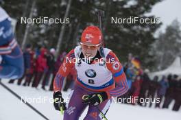 06.03.2016, Oslo, Norway (NOR): Susan Dunklee (USA) - IBU world championships biathlon, pursuit women, Oslo (NOR). www.nordicfocus.com. © NordicFocus. Every downloaded picture is fee-liable.
