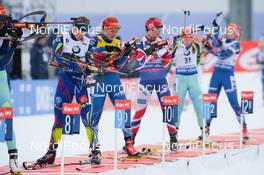 06.03.2016, Oslo, Norway (NOR): Anais Bescond (FRA) - IBU world championships biathlon, pursuit women, Oslo (NOR). www.nordicfocus.com. © Tumashov/NordicFocus. Every downloaded picture is fee-liable.