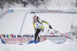 06.03.2016, Oslo, Norway (NOR): Eva Tofalvi (ROU) - IBU world championships biathlon, pursuit women, Oslo (NOR). www.nordicfocus.com. © NordicFocus. Every downloaded picture is fee-liable.