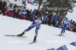 06.03.2016, Oslo, Norway (NOR): Justine Braisaz (FRA) - IBU world championships biathlon, pursuit women, Oslo (NOR). www.nordicfocus.com. © NordicFocus. Every downloaded picture is fee-liable.