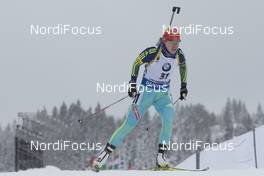 06.03.2016, Oslo, Norway (NOR): Yuliia Dzhima (UKR) - IBU world championships biathlon, pursuit women, Oslo (NOR). www.nordicfocus.com. © NordicFocus. Every downloaded picture is fee-liable.