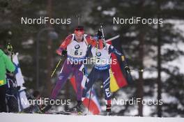 12.03.2016, Oslo, Norway (NOR): Leif Nordgren (USA) - IBU world championships biathlon, relay men, Oslo (NOR). www.nordicfocus.com. © NordicFocus. Every downloaded picture is fee-liable.