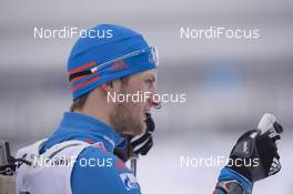 12.03.2016, Oslo, Norway (NOR): Maxim Tsvetkov (RUS) - IBU world championships biathlon, relay men, Oslo (NOR). www.nordicfocus.com. © NordicFocus. Every downloaded picture is fee-liable.