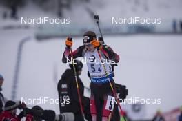 12.03.2016, Oslo, Norway (NOR): Dominik Landertinger (AUT) - IBU world championships biathlon, relay men, Oslo (NOR). www.nordicfocus.com. © NordicFocus. Every downloaded picture is fee-liable.