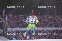 12.03.2016, Oslo, Norway (NOR): Rok Trsan (SLO) - IBU world championships biathlon, relay men, Oslo (NOR). www.nordicfocus.com. © NordicFocus. Every downloaded picture is fee-liable.