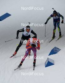 12.03.2016, Oslo, Norway (NOR): Tim Burke (USA) - IBU world championships biathlon, relay men, Oslo (NOR). www.nordicfocus.com. © Tumashov/NordicFocus. Every downloaded picture is fee-liable.