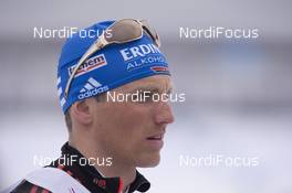 12.03.2016, Oslo, Norway (NOR): Eric Lesser (GER) - IBU world championships biathlon, relay men, Oslo (NOR). www.nordicfocus.com. © NordicFocus. Every downloaded picture is fee-liable.