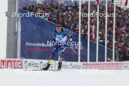 05.03.2016, Oslo, Norway (NOR): Quentin Fillon Maillet (FRA) - IBU world championships biathlon, sprint men, Oslo (NOR). www.nordicfocus.com. © NordicFocus. Every downloaded picture is fee-liable.