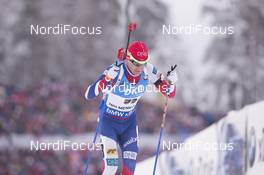 05.03.2016, Oslo, Norway (NOR): Ole Einar Bjoerndalen (NOR) - IBU world championships biathlon, sprint men, Oslo (NOR). www.nordicfocus.com. © NordicFocus. Every downloaded picture is fee-liable.