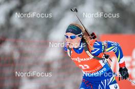 05.03.2016, Oslo, Norway (NOR): Anais Bescond (FRA) - IBU world championships biathlon, sprint women, Oslo (NOR). www.nordicfocus.com. © Tumashov/NordicFocus. Every downloaded picture is fee-liable.