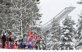 05.03.2016, Oslo, Norway (NOR): Susan Dunklee (USA), Vanessa Hinz (GER) - IBU world championships biathlon, sprint women, Oslo (NOR). www.nordicfocus.com. © Tumashov/NordicFocus. Every downloaded picture is fee-liable.