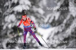 05.03.2016, Oslo, Norway (NOR): Clare Egan (USA) - IBU world championships biathlon, sprint women, Oslo (NOR). www.nordicfocus.com. © Tumashov/NordicFocus. Every downloaded picture is fee-liable.
