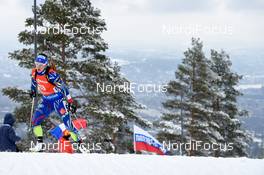 05.03.2016, Oslo, Norway (NOR): Celia Aymonier (FRA) - IBU world championships biathlon, sprint women, Oslo (NOR). www.nordicfocus.com. © Tumashov/NordicFocus. Every downloaded picture is fee-liable.