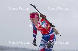 05.03.2016, Oslo, Norway (NOR): Marte Olsbu (NOR) - IBU world championships biathlon, sprint women, Oslo (NOR). www.nordicfocus.com. © NordicFocus. Every downloaded picture is fee-liable.