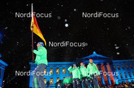 02.03.2016, Oslo, Norway (NOR): Eric Lesser (GER) - IBU world championships biathlon, opening ceremony, Oslo (NOR). www.nordicfocus.com. © Tumashov/NordicFocus. Every downloaded picture is fee-liable.