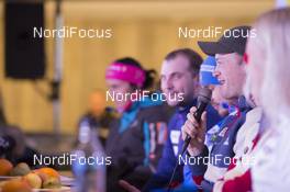 04.03.2016, Oslo, Norway (NOR): Tarjei Boe (NOR) - IBU world championships biathlon, Fischer Press Conference , Oslo (NOR). www.nordicfocus.com. © NordicFocus. Every downloaded picture is fee-liable.