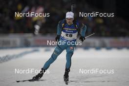 01.12.2016, Oestersund, Sweden, (SWE): Simon Desthieux (FRA) - IBU world cup biathlon, individual men, Oestersund (SWE). www.nordicfocus.com. © Manzoni/NordicFocus. Every downloaded picture is fee-liable.