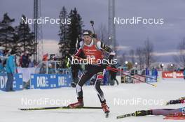 04.12.2016, Oestersund, Sweden, (SWE): Dominik Landertinger (AUT) - IBU world cup biathlon, pursuit men, Oestersund (SWE). www.nordicfocus.com. © Manzoni/NordicFocus. Every downloaded picture is fee-liable.