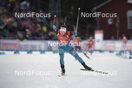 04.12.2016, Oestersund, Sweden, (SWE): Fabien Claude (FRA) - IBU world cup biathlon, pursuit men, Oestersund (SWE). www.nordicfocus.com. © Manzoni/NordicFocus. Every downloaded picture is fee-liable.