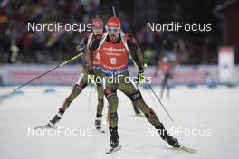 04.12.2016, Oestersund, Sweden, (SWE): Arnd Peiffer (GER) - IBU world cup biathlon, pursuit men, Oestersund (SWE). www.nordicfocus.com. © Manzoni/NordicFocus. Every downloaded picture is fee-liable.