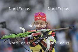 04.12.2016, Oestersund, Sweden, (SWE): Laura Dahlmeier (GER) - IBU world cup biathlon, pursuit women, Oestersund (SWE). www.nordicfocus.com. © Manzoni/NordicFocus. Every downloaded picture is fee-liable.