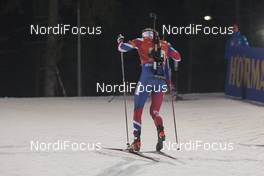 27.11.2016, Oestersund, Sweden, (SWE): Emil Hegle Svendsen (NOR) - IBU world cup biathlon, single mixed relay, Oestersund (SWE). www.nordicfocus.com. © Manzoni/NordicFocus. Every downloaded picture is fee-liable.