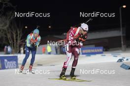 27.11.2016, Oestersund, Sweden, (SWE): Nathan Smith (CAN) - IBU world cup biathlon, single mixed relay, Oestersund (SWE). www.nordicfocus.com. © Manzoni/NordicFocus. Every downloaded picture is fee-liable.