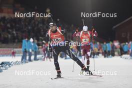 27.11.2016, Oestersund, Sweden, (SWE): Mario Dolder (SUI) - IBU world cup biathlon, single mixed relay, Oestersund (SWE). www.nordicfocus.com. © Manzoni/NordicFocus. Every downloaded picture is fee-liable.
