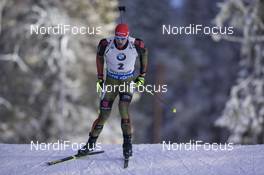 03.12.2016, Oestersund, Sweden, (SWE): Arnd Peiffer (GER) - IBU world cup biathlon, sprint men, Oestersund (SWE). www.nordicfocus.com. © Manzoni/NordicFocus. Every downloaded picture is fee-liable.