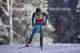 03.12.2016, Oestersund, Sweden, (SWE): Martin Fourcade (FRA) - IBU world cup biathlon, sprint men, Oestersund (SWE). www.nordicfocus.com. © Manzoni/NordicFocus. Every downloaded picture is fee-liable.