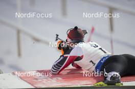 03.12.2016, Oestersund, Sweden, (SWE): Simon Eder (AUT) - IBU world cup biathlon, sprint men, Oestersund (SWE). www.nordicfocus.com. © Manzoni/NordicFocus. Every downloaded picture is fee-liable.