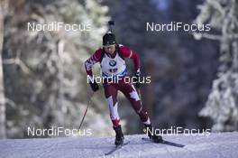 03.12.2016, Oestersund, Sweden, (SWE): Brendan Green (CAN) - IBU world cup biathlon, sprint men, Oestersund (SWE). www.nordicfocus.com. © Manzoni/NordicFocus. Every downloaded picture is fee-liable.