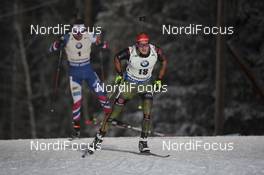 03.12.2016, Oestersund, Sweden, (SWE): Benedikt Doll (GER) - IBU world cup biathlon, sprint men, Oestersund (SWE). www.nordicfocus.com. © Manzoni/NordicFocus. Every downloaded picture is fee-liable.