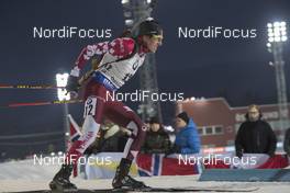 03.12.2016, Oestersund, Sweden, (SWE): Brendan Green (CAN) - IBU world cup biathlon, sprint men, Oestersund (SWE). www.nordicfocus.com. © Manzoni/NordicFocus. Every downloaded picture is fee-liable.