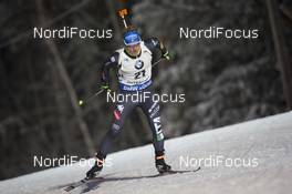 03.12.2016, Oestersund, Sweden, (SWE): Lukas Hofer (ITA) - IBU world cup biathlon, sprint men, Oestersund (SWE). www.nordicfocus.com. © Manzoni/NordicFocus. Every downloaded picture is fee-liable.