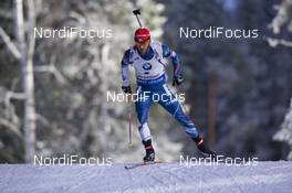 03.12.2016, Oestersund, Sweden, (SWE): Michal Slesingr (CZE) - IBU world cup biathlon, sprint men, Oestersund (SWE). www.nordicfocus.com. © Manzoni/NordicFocus. Every downloaded picture is fee-liable.