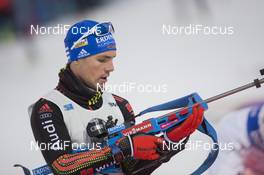 03.12.2016, Oestersund, Sweden, (SWE): Simon Schempp (GER) - IBU world cup biathlon, sprint men, Oestersund (SWE). www.nordicfocus.com. © Manzoni/NordicFocus. Every downloaded picture is fee-liable.