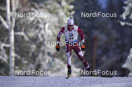03.12.2016, Oestersund, Sweden, (SWE): Nathan Smith (CAN) - IBU world cup biathlon, sprint men, Oestersund (SWE). www.nordicfocus.com. © Manzoni/NordicFocus. Every downloaded picture is fee-liable.
